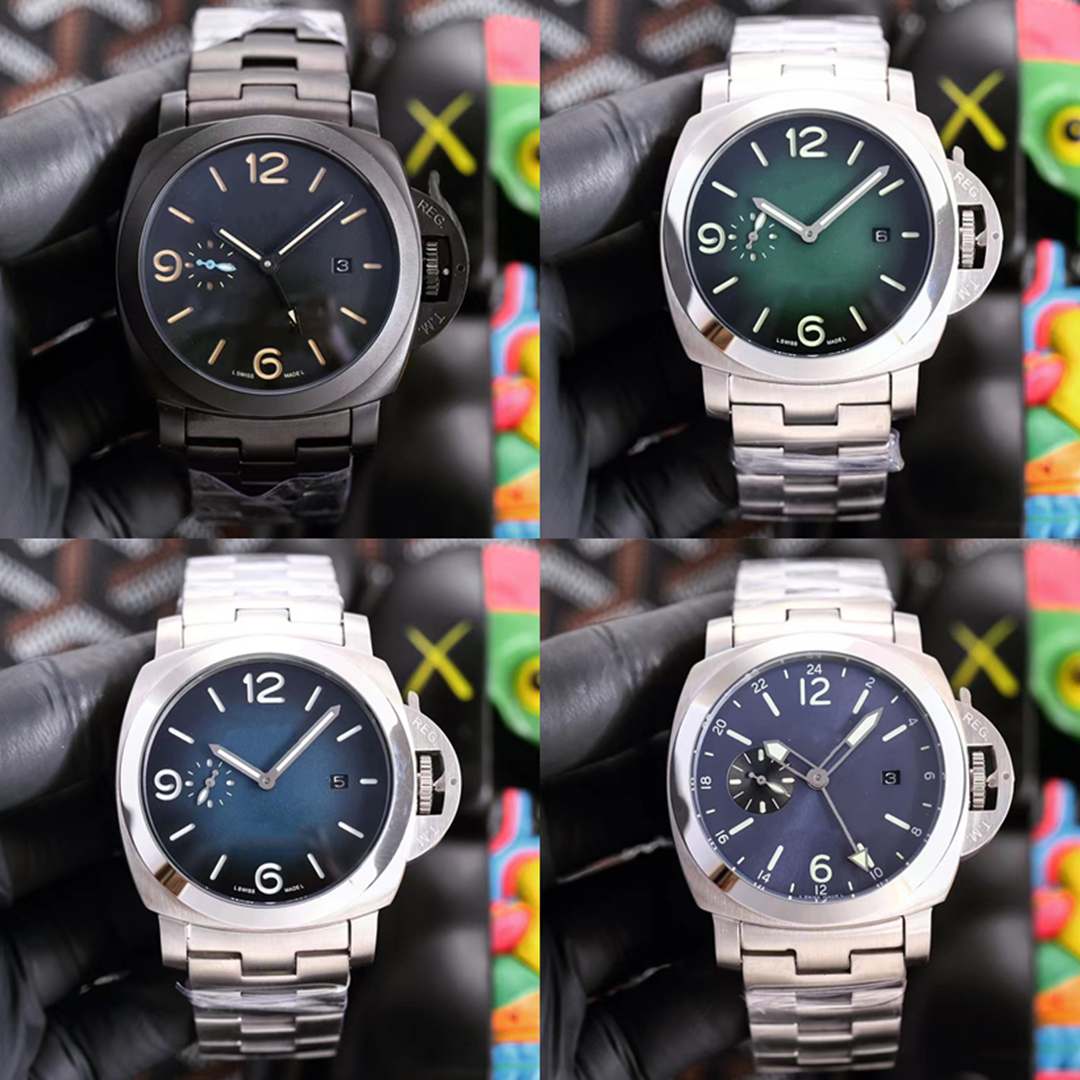 TOP Men's for Watch Luxury PAM 44*16mm Automatic mechanical movement Black steel watchband waterproof super luminous, White
TOP Men's for Watch Luxury PAM 44*16mm Automatic mechanical movement Black steel watchband waterproof super luminous, White