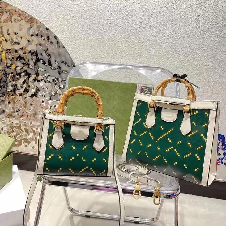 Green Letter Printing Leather Bamboo Joint Hand Shank Shopping Bags Fashion Retro High Capacity Womens Single-Shoulder Bag Luxury Brand Women Elegance Handbag, Green small (21*16)
Green Letter Printing Leather Bamboo Joint Hand Shank Shopping Bags Fashion Retro High Capacity Womens Single-Shoulder Bag Luxury Brand Women Elegance Handbag, Green small (21*16)