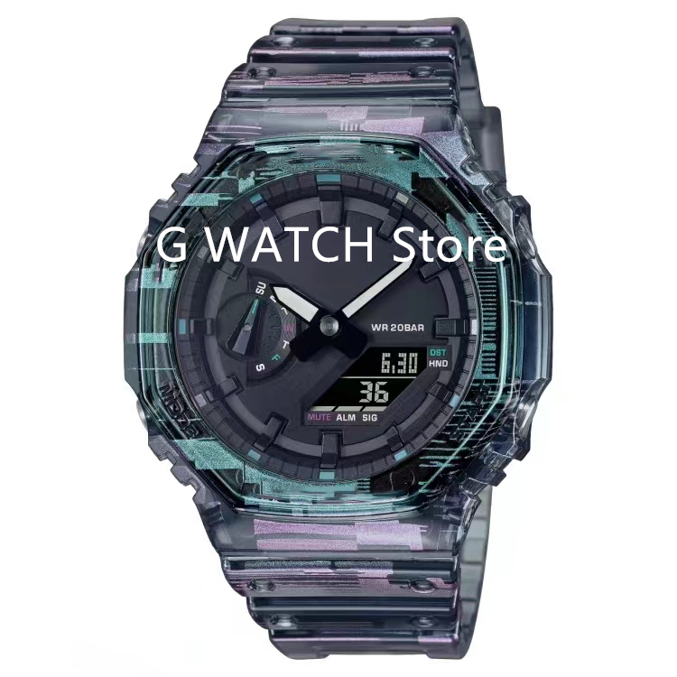 Men's Sports Quartz Digital Watch GA2100 Iced Out Watch Automatic Hand Lift Light Waterproof World Time LED All Hands Operable Oak Series
Men's Sports Quartz Digital Watch GA2100 Iced Out Watch Automatic Hand Lift Light Waterproof World Time LED All Hands Operable Oak Series