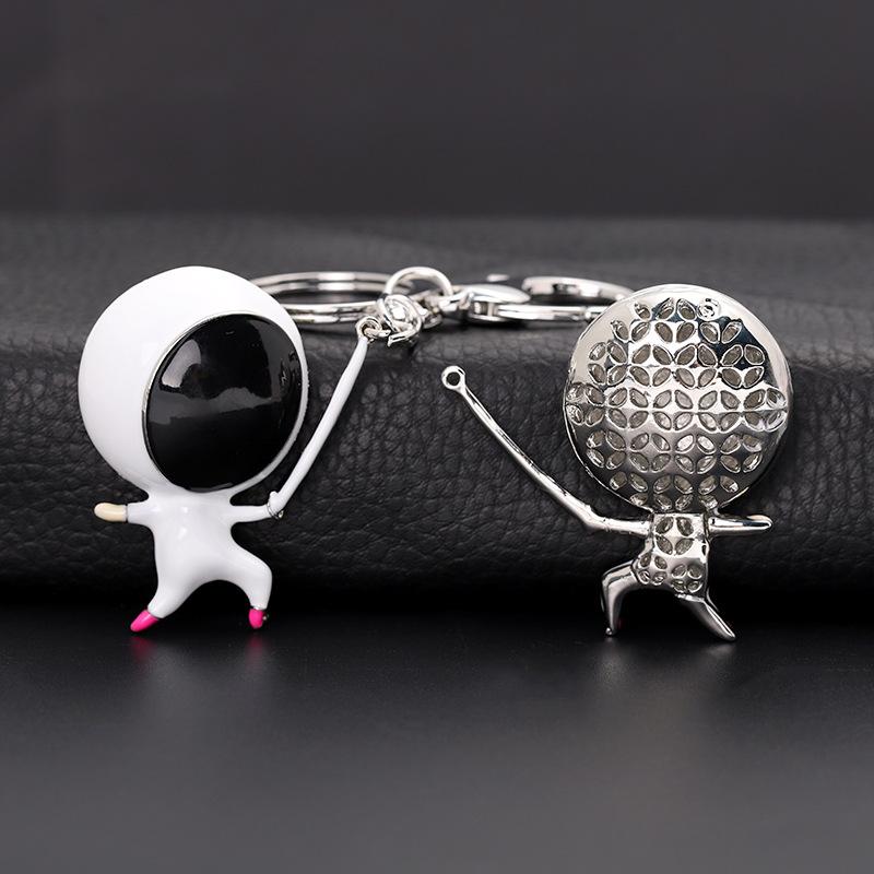 Keychains Creative Sports Fencing Villain Keychain Three-Dimensional Fencer Club Commemorative Gift Men Women Keyring Jewelry AccessoriesKey
Keychains Creative Sports Fencing Villain Keychain Three-Dimensional Fencer Club Commemorative Gift Men Women Keyring Jewelry AccessoriesKey