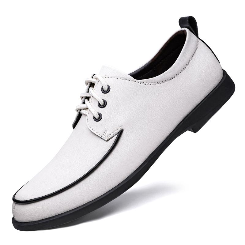 Dress Shoes Luxury Men Oxford Cow Leather Formal Black White Male Business Tide England Gentleman
Dress Shoes Luxury Men Oxford Cow Leather Formal Black White Male Business Tide England Gentleman