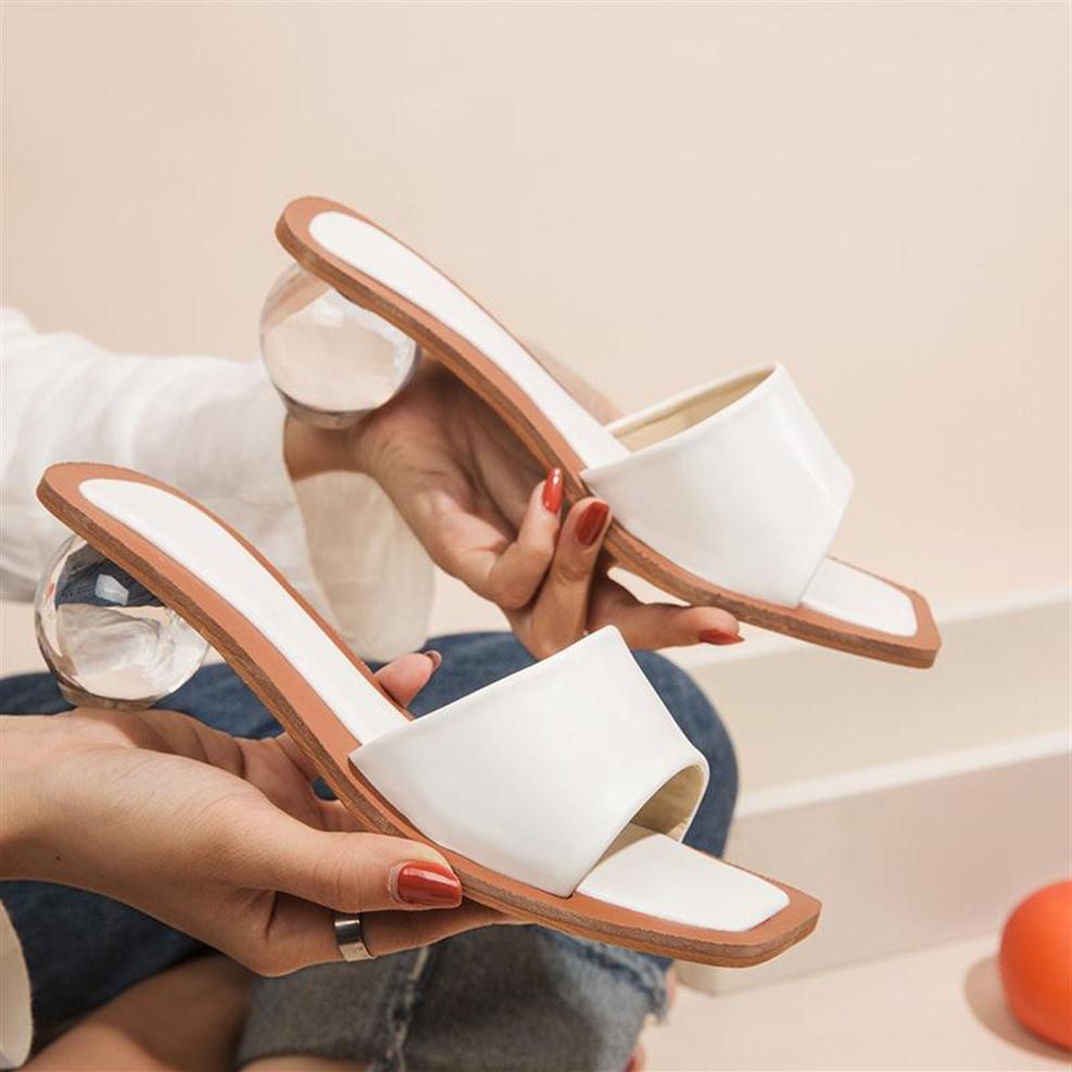 Slippers Summer Clear Crystal Round Ball Heels Women Beach Peep Toe Slides Shoes Woman Flip Flops Sandals Size 35-432846, Green
Slippers Summer Clear Crystal Round Ball Heels Women Beach Peep Toe Slides Shoes Woman Flip Flops Sandals Size 35-432846, Green