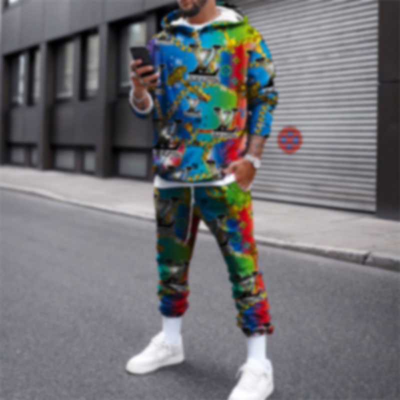 Luxury brand three-dimensional pattern men's tracksuits women's designer clothing men's sports suit Hoodie Sweatshirts set outdoor Sweatshirt Winter Jacket pants, 224p22
Luxury brand three-dimensional pattern men's tracksuits women's designer clothing men's sports suit Hoodie Sweatshirts set outdoor Sweatshirt Winter Jacket pants, 224p22