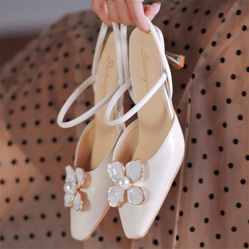 Sandal Wanita Hak Rendah Tipis dengan Bunga Bungkus Pesta Pernikahan Sepatu Beige Ujung Lancip Tinggi Musim 220611, Khaki 6cm
Sandal Wanita Hak Rendah Tipis dengan Bunga Bungkus Pesta Pernikahan Sepatu Beige Ujung Lancip Tinggi Musim 220611, Khaki 6cm
