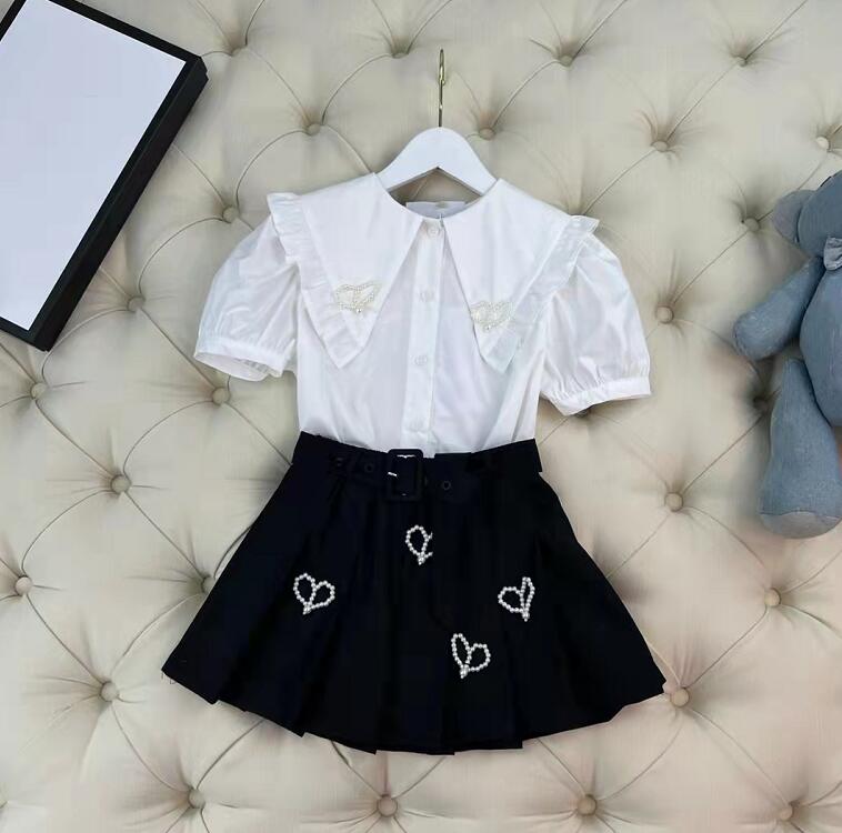 Designer Kids Short Sleeve Blouse + Pleated Skirt Leisure Sets Childrens Suit Brand Girls Clothing Cotton White Turn-down Puff Sleeve Tees Size 100-150, This link is not sold separately
Designer Kids Short Sleeve Blouse + Pleated Skirt Leisure Sets Childrens Suit Brand Girls Clothing Cotton White Turn-down Puff Sleeve Tees Size 100-150, This link is not sold separately