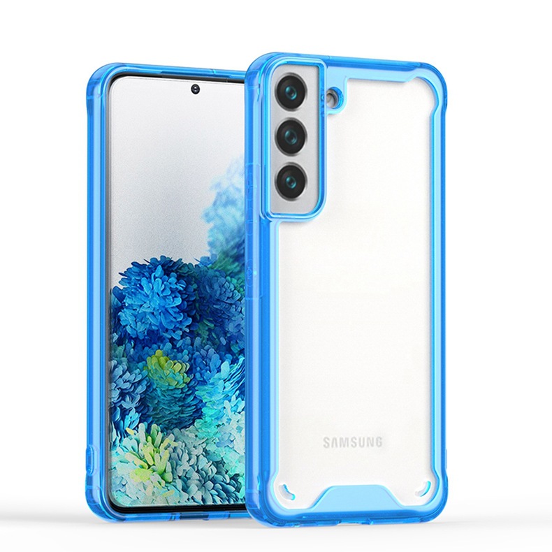 Military Grade Anti-Drop Cases Transparent Acrylic TPU Shockproof For iPhone 16 15 14 13 12 11 Pro XR XS Max X 8 Plus Samsung S21 S23 FE S22 S24 Ultra