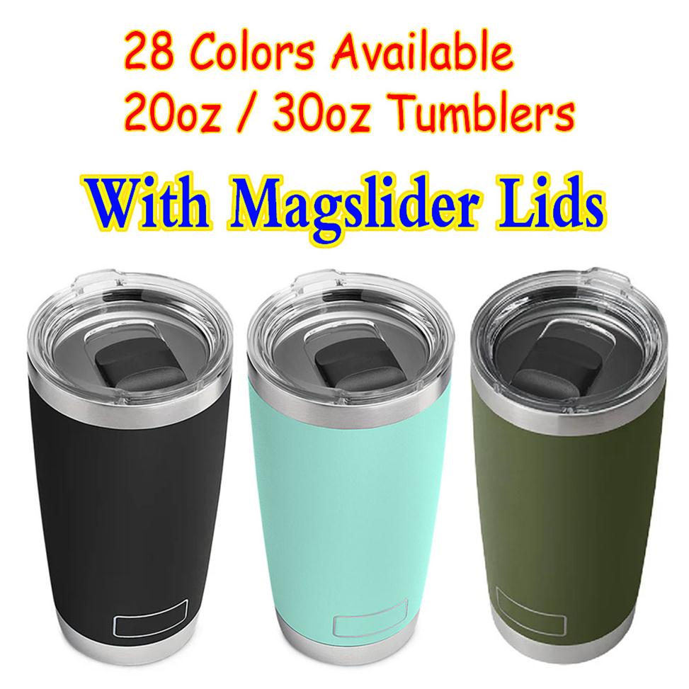 20 oz 30oz Stainless Steel Tumblers Coffee Cups Outdoor Beer Mugs WITH MAGSLIDER LIDS MUGS2028274B, 20oz
20 oz 30oz Stainless Steel Tumblers Coffee Cups Outdoor Beer Mugs WITH MAGSLIDER LIDS MUGS2028274B, 20oz