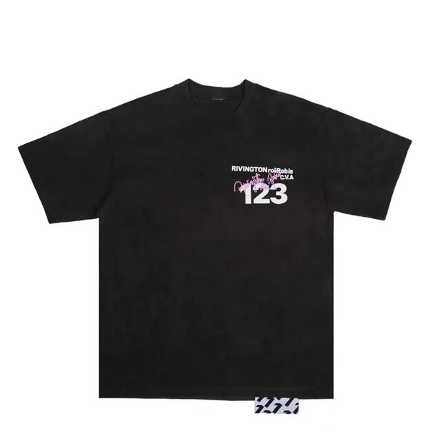 Wash Digital Printing High Street short-sleeved T-shirt man