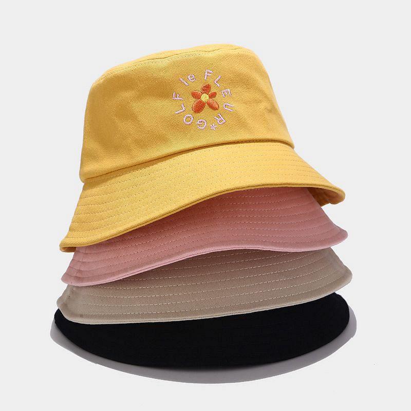 Berets Flower Embroidery Bucket Hat Women Fishing Simple Fisherman Outdoor Hiking Sun Protection Unisex Men Panama Bob Cap, Orange
Berets Flower Embroidery Bucket Hat Women Fishing Simple Fisherman Outdoor Hiking Sun Protection Unisex Men Panama Bob Cap, Orange