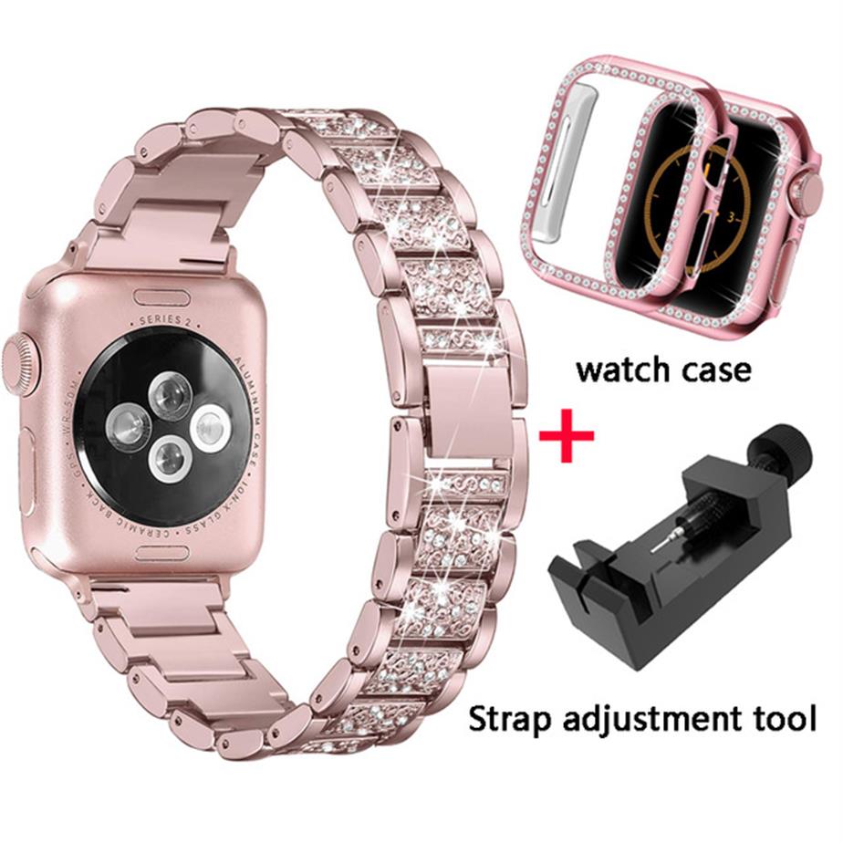For Apple Watch band 40mm 44mm 38mm 42mm women Diamond Band for Apple Watch series 4 3 2 1 iWatch bracelet stainless steel strap +256l
For Apple Watch band 40mm 44mm 38mm 42mm women Diamond Band for Apple Watch series 4 3 2 1 iWatch bracelet stainless steel strap +256l