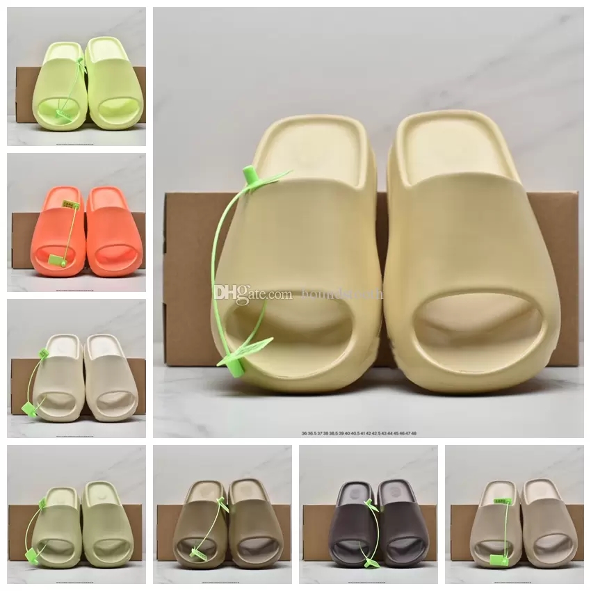 Top quality Sandals Slippers Slides Desert Sand Bone Glow Green Enflame Orange Ochre Resin Soot 2021, Black
Top quality Sandals Slippers Slides Desert Sand Bone Glow Green Enflame Orange Ochre Resin Soot 2021, Black