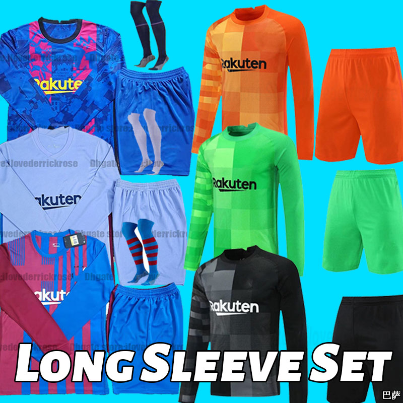 BarCEloNAes GRIEZMANN Socks Soccer jerseys JORDI ALBA ANSU FATI SERGIO LENGLET MEMPHIS JONG TER STEGEN Football Shirt Kits long sleeves full set goalkeeper, Home+patch
BarCEloNAes GRIEZMANN Socks Soccer jerseys JORDI ALBA ANSU FATI SERGIO LENGLET MEMPHIS JONG TER STEGEN Football Shirt Kits long sleeves full set goalkeeper, Home+patch