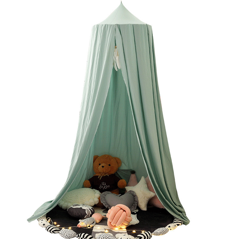 Baby Crib Bed Tent Hung Dome Mosquito Net Baby Bed Baby Girl Room Decor Kids Bed Canopy Tent 220531