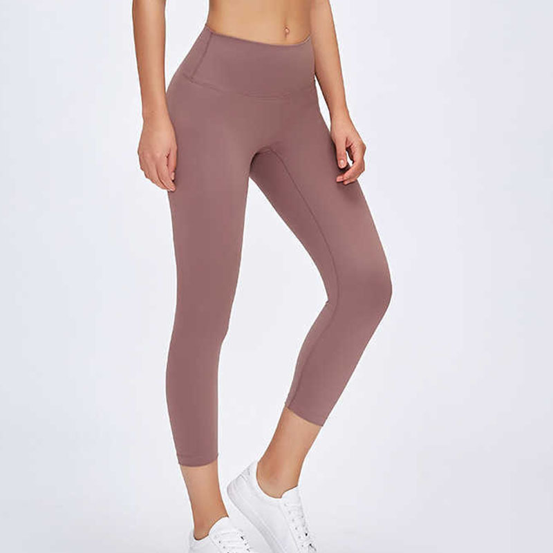 L-146 High Waist Yoga Cropped Leggings Women No Front Seam Naked Feel Fi Sports Capri Pants Gym Running Tight Sweatpants, Purple
L-146 High Waist Yoga Cropped Leggings Women No Front Seam Naked Feel Fi Sports Capri Pants Gym Running Tight Sweatpants, Purple