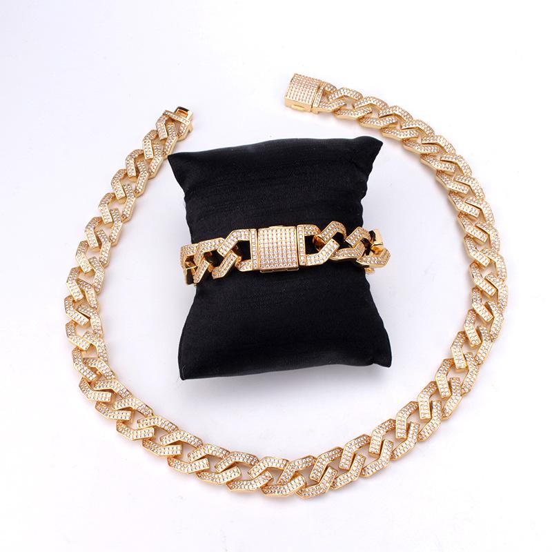 Earrings & Necklace CZ Stone Paved Open Lock Bling Iced Out Square Cuban Chain Bracelet Necklaces Set For Men Hip Hop Rapper JewelryEarrings, As pic
Earrings & Necklace CZ Stone Paved Open Lock Bling Iced Out Square Cuban Chain Bracelet Necklaces Set For Men Hip Hop Rapper JewelryEarrings, As pic