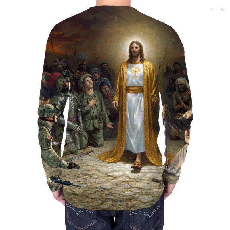 Men' T-Shirts Brand Christian Long Sleeve T Shirt Men Jesus Anime Clothes Blood 3d Printed Tshirt War Punk Rock Mens Clothing JapanMen' Lo, Cx-aaa2-10062
Men' T-Shirts Brand Christian Long Sleeve T Shirt Men Jesus Anime Clothes Blood 3d Printed Tshirt War Punk Rock Mens Clothing JapanMen' Lo, Cx-aaa2-10062