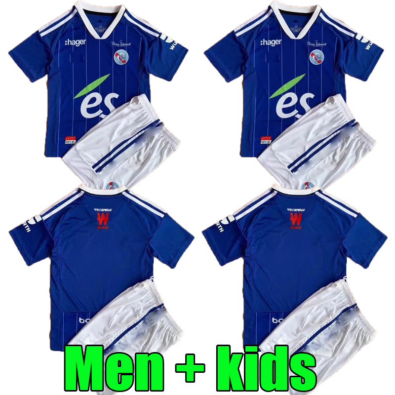 Men kids kit 22 23 RC Strasbourg Alsace soccer jerseys home blue 2022 2023 AHOLOU THOMASSON LiEnard Diallo DJIKU AJORQUE Gameiro football shirts, 22/23;home
Men kids kit 22 23 RC Strasbourg Alsace soccer jerseys home blue 2022 2023 AHOLOU THOMASSON LiEnard Diallo DJIKU AJORQUE Gameiro football shirts, 22/23;home