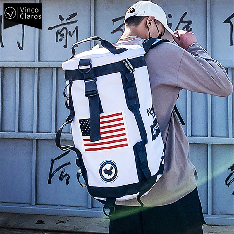 Multipurpose Large Capacity Men's Travel Backpack Trend Hip Hop Male Sports Gym Backpacks Cool Streetwear Backpack for Men 220324, Red
Multipurpose Large Capacity Men's Travel Backpack Trend Hip Hop Male Sports Gym Backpacks Cool Streetwear Backpack for Men 220324, Red