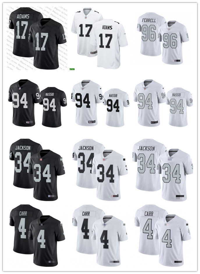 Men Women Youth Las Vegas''Raiders''4 Derek Carr 34 Bo Jackson 96 Clelin Ferrell 94 Carl Nassib custom 55 Miller Shareef, Black;red
Men Women Youth Las Vegas''Raiders''4 Derek Carr 34 Bo Jackson 96 Clelin Ferrell 94 Carl Nassib custom 55 Miller Shareef, Black;red