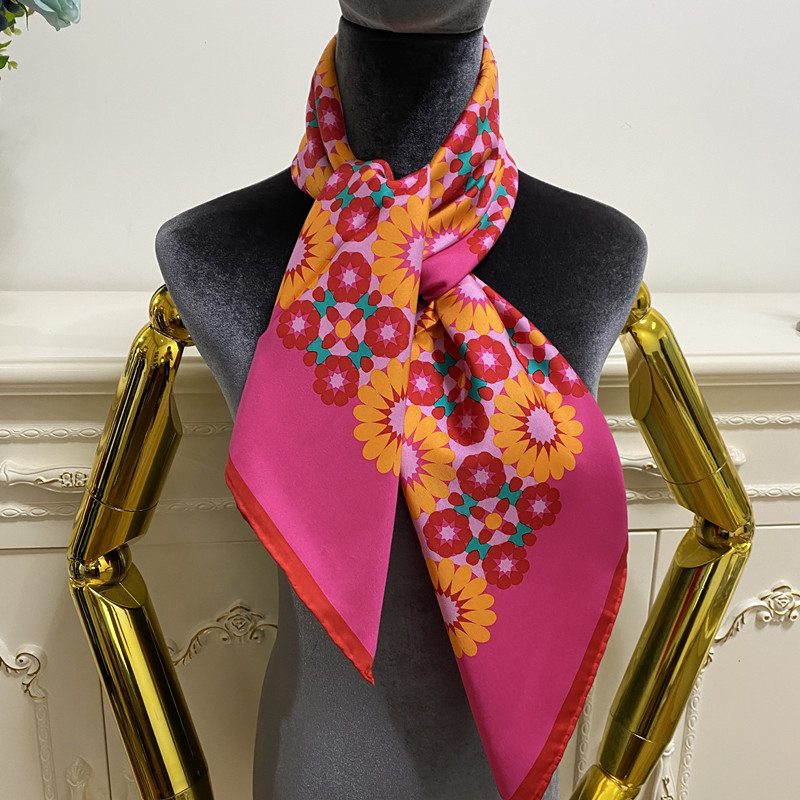 Women's square scarf scarves highquality 100% twill silk material rose red pint letter flowers pattern size 90cm- 90cm
Women's square scarf scarves highquality 100% twill silk material rose red pint letter flowers pattern size 90cm- 90cm