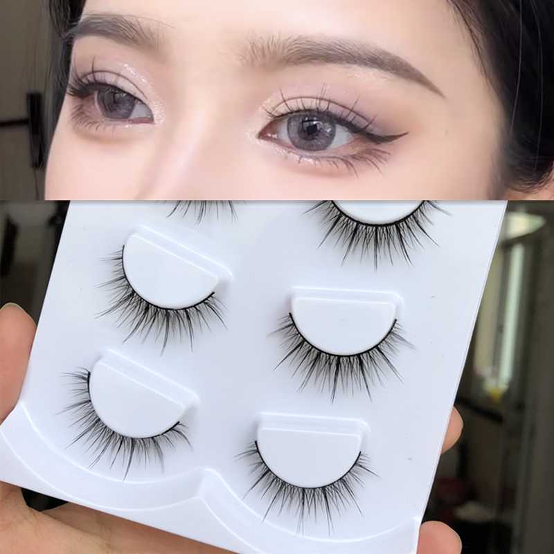 False Eyelashes Pairs Makeup Natural Big Eye Simulation Eyelash Extension Handmade 3D Fashion EyelashesFalse
False Eyelashes Pairs Makeup Natural Big Eye Simulation Eyelash Extension Handmade 3D Fashion EyelashesFalse