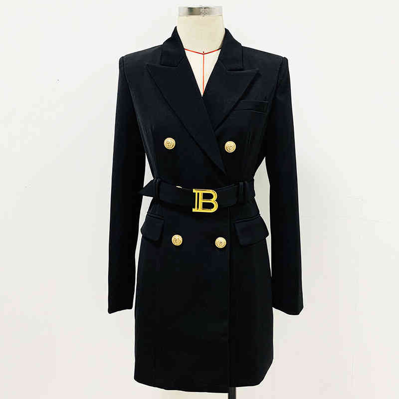 Casual Dresses 2022 star style double breasted metal buckle belt slim fit suit skirt dress B241, 1# box
Casual Dresses 2022 star style double breasted metal buckle belt slim fit suit skirt dress B241, 1# box