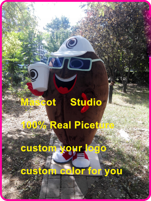 coffee bean mascot costume custom anime kits mascotte theme fancy dress carnival costume41330, Brown
coffee bean mascot costume custom anime kits mascotte theme fancy dress carnival costume41330, Brown