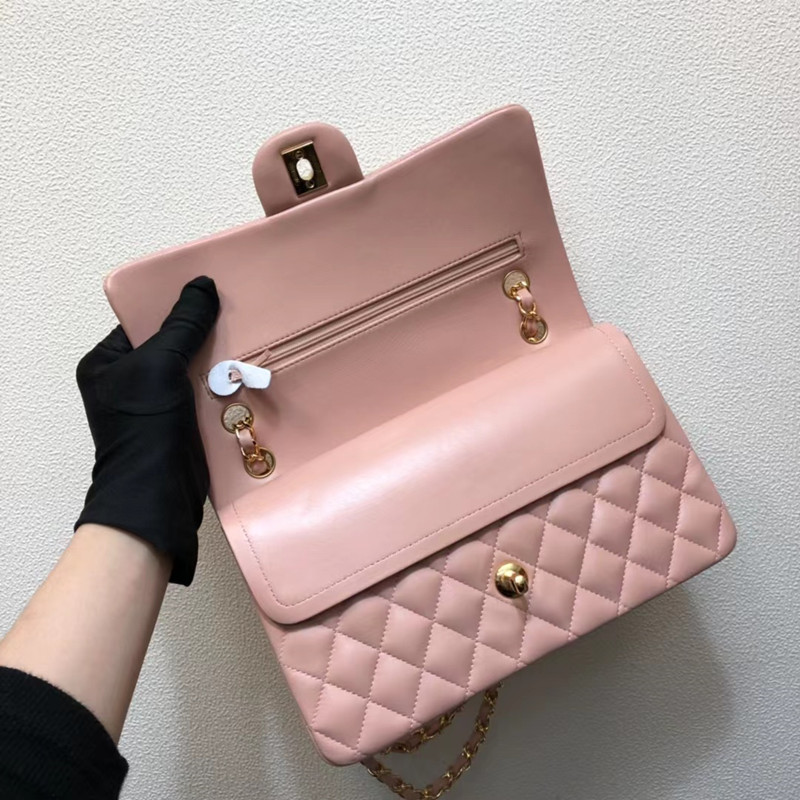 Shoulder Bags 7A Top Luxury Designer Ladies Messenger Bag Square Caviar Leather Shoulder Underarm Bag 25.5cm Flip Classic Fashion Retro Versatile Original