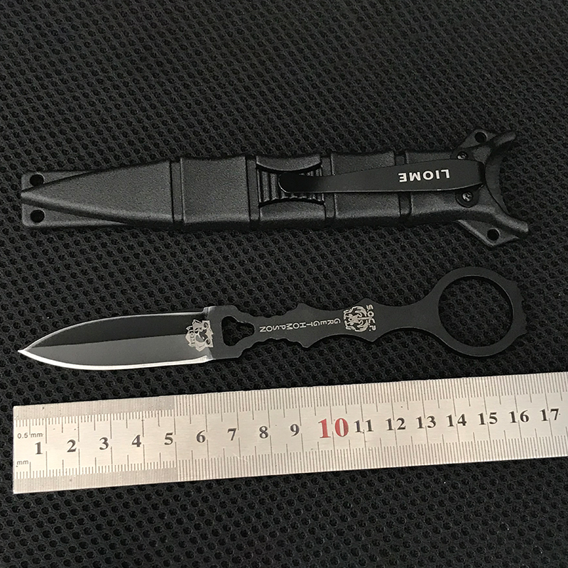 Outdoor Liome 176 Straight Knife Camping Hunting Survival Safety-defend Tactical Military Knives Pocket EDC Tool
