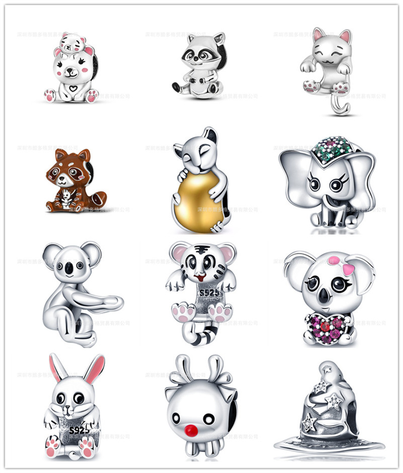 New 925 Sterling Silver Loose Beads Animal Pet Pendant DIY Fashion Beaded Charm Fit Original Pandora Charm Bracelet Jewelry Necklace Ladies Men Birthday Gifts
New 925 Sterling Silver Loose Beads Animal Pet Pendant DIY Fashion Beaded Charm Fit Original Pandora Charm Bracelet Jewelry Necklace Ladies Men Birthday Gifts