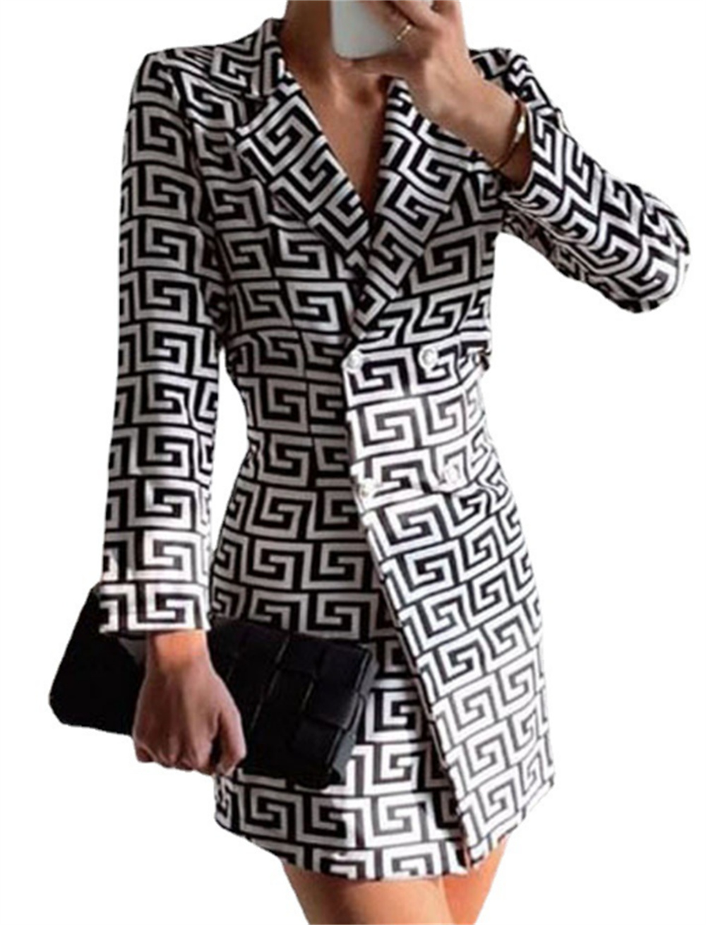 Spring Autumn Womens Jackets Casual Dresses Slim Blazers Suit Jacket Fashion Lady Office Suits Pockets Business Notched Blazer Coat Women Tr, Black
Spring Autumn Womens Jackets Casual Dresses Slim Blazers Suit Jacket Fashion Lady Office Suits Pockets Business Notched Blazer Coat Women Tr, Black