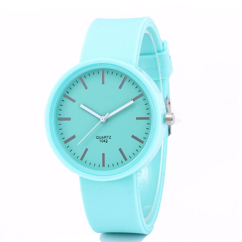 Wristwatches 2022 Watch Female Trend Candy Color Wrist Korean Fashion Simple Jelly Quartz Gift For Women, Green
Wristwatches 2022 Watch Female Trend Candy Color Wrist Korean Fashion Simple Jelly Quartz Gift For Women, Green
