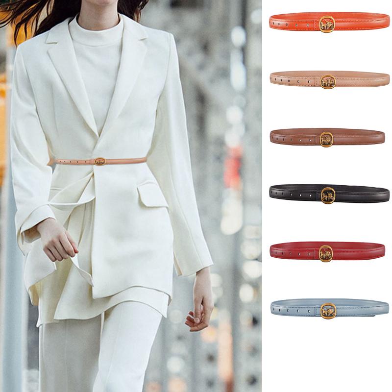 Belts Cow Leather Thin Belt Women's Luxury Design Retro Fashion Casual Clothing Jeans Accessories Gothic Business Pin Buckle GirdleBelts, Black
Belts Cow Leather Thin Belt Women's Luxury Design Retro Fashion Casual Clothing Jeans Accessories Gothic Business Pin Buckle GirdleBelts, Black