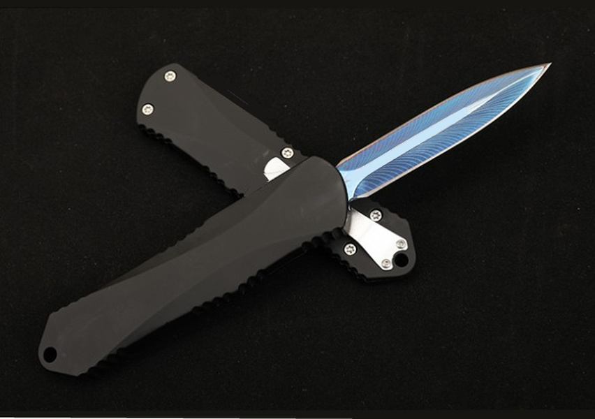 Combat Dinosaur Troon H07 Pocket Knife D2 Blade ction Aluminum Alloy Handle Tactical Rescue Hunting Fishing EDC Survival Tool a3870