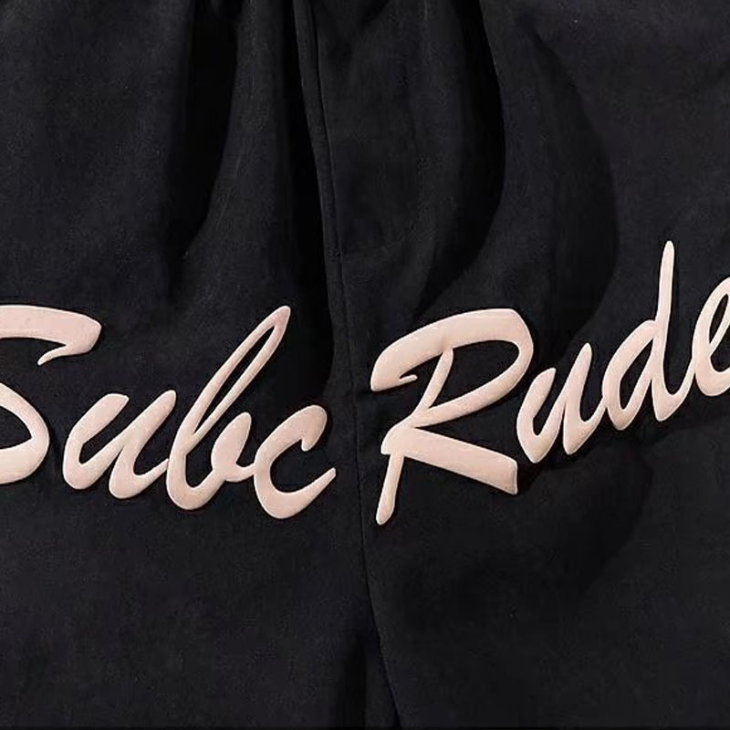 Streetwear Hip Hop Cargo Sports Shorts Men Harajuku Letter Printed Summer Loose Elastic Waist Casual Five Points Pants Male 220722