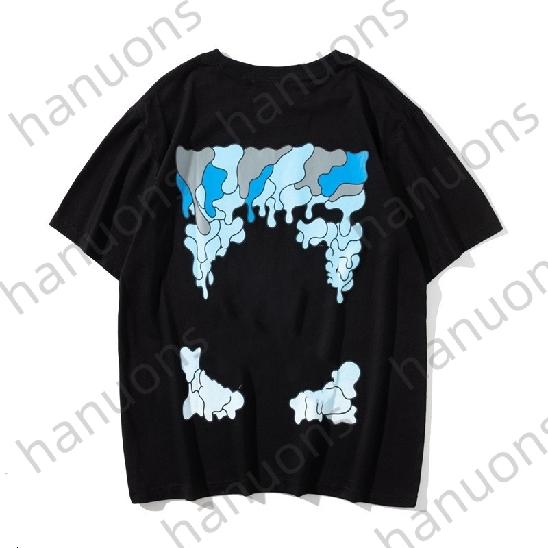 Offs Men's T-shirts Spring Summer Fashion Brand Offs-white Melting Water Drop Arrow Short Sleeve Loose T-shirt Printed Letter x Back
Offs Men's T-shirts Spring Summer Fashion Brand Offs-white Melting Water Drop Arrow Short Sleeve Loose T-shirt Printed Letter x Back