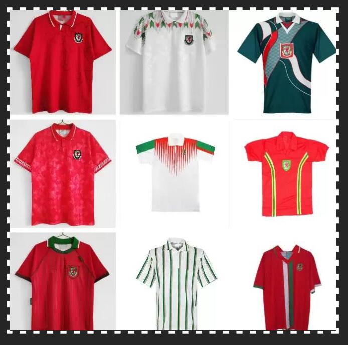 Wales retro soccer jerseys 1990 1993 Gales 1992 1994 1995 1996 Giggs Hughes HOME AWAY Saunders Rush Boden Speed vintage classic football shirt
Wales retro soccer jerseys 1990 1993 Gales 1992 1994 1995 1996 Giggs Hughes HOME AWAY Saunders Rush Boden Speed vintage classic football shirt