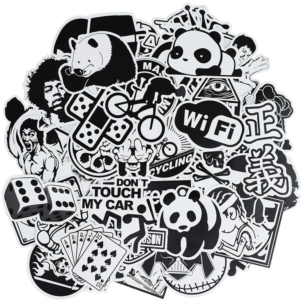 50 pcs Random black and white punk anime stickers home decor sticker on luggage motor bike skateboard wall decals stickers for kid290H
50 pcs Random black and white punk anime stickers home decor sticker on luggage motor bike skateboard wall decals stickers for kid290H