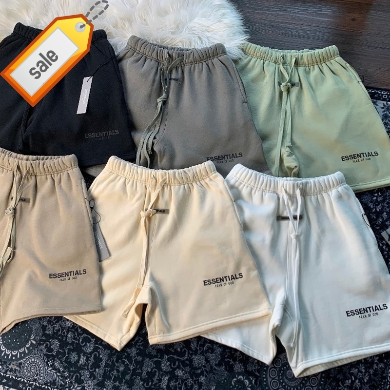 Feel of God Fog Double Line Essentials Reflective Shorts Men' Five Point Pants High Street Loose{category, Black (terry thin)
Feel of God Fog Double Line Essentials Reflective Shorts Men' Five Point Pants High Street Loose{category, Black (terry thin)