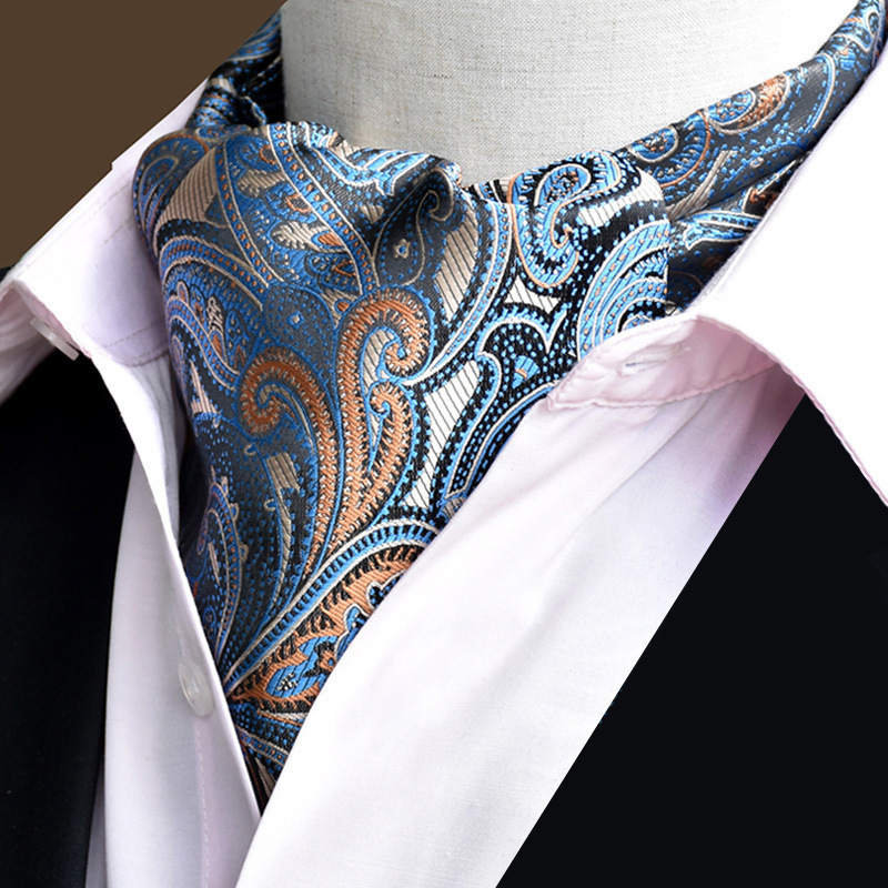 HBP Men's Vintage Paisley Floral Formal Cravat Ascot Tie Scrunch Self British Style Gentleman Polyester Silk Necktie Wedding Party 220721
HBP Men's Vintage Paisley Floral Formal Cravat Ascot Tie Scrunch Self British Style Gentleman Polyester Silk Necktie Wedding Party 220721