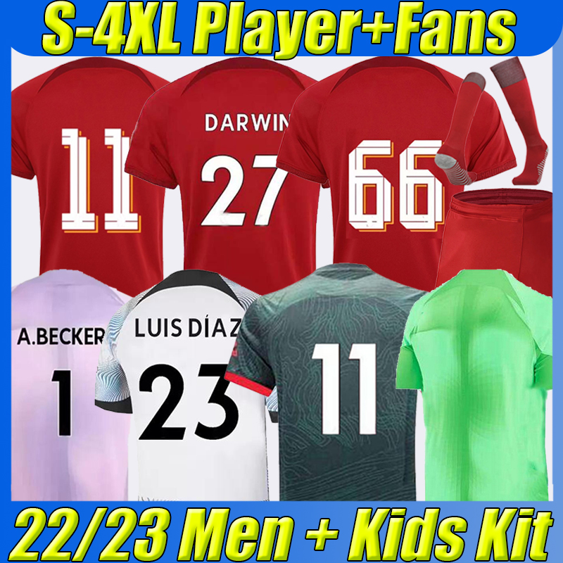 4XL 22/23 season home away 3rd RED soccer jerseys DARWIN Carvalho 2022 2023 Mohamed Diogo Luis DIaz Fabio Alexander Arnold football shirts Men Kids Kits full sets, 22-23 away
4XL 22/23 season home away 3rd RED soccer jerseys DARWIN Carvalho 2022 2023 Mohamed Diogo Luis DIaz Fabio Alexander Arnold football shirts Men Kids Kits full sets, 22-23 away
