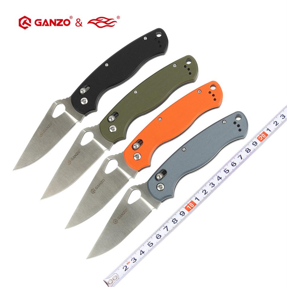 

firebird ganzo fbknife g729 58hrc 440c blade g10 handle edc pocket folding knife tactical survival knife outdoor camping edc tool 267b