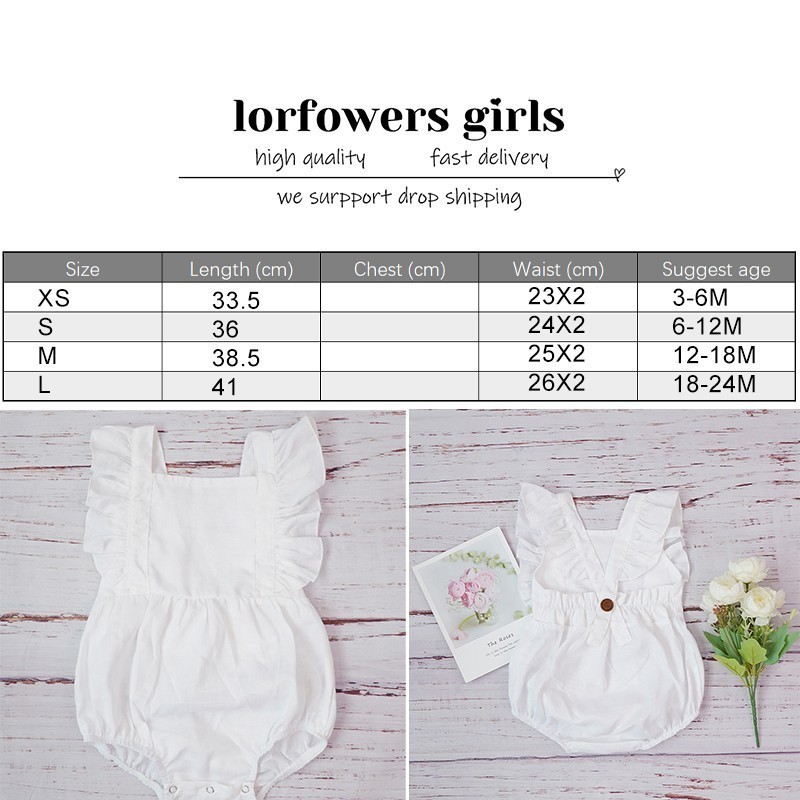 Baby Girl Romper Clothes Linen Summer Fashion Children's Kids Solid Color Clothing Light Pink Jumpsuit Cotton Puff Sleeve Roupas 220426