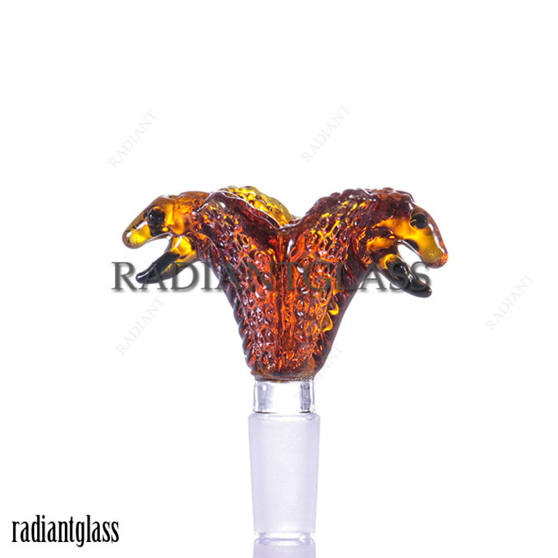 Thick Glass Bowl Pipes double snake head 14mm Male Joint Colour Funnel Bowls Smoking Piece Tool For Tobacco Bong Oil Dab Rig Burning Water Pi
Thick Glass Bowl Pipes double snake head 14mm Male Joint Colour Funnel Bowls Smoking Piece Tool For Tobacco Bong Oil Dab Rig Burning Water Pi