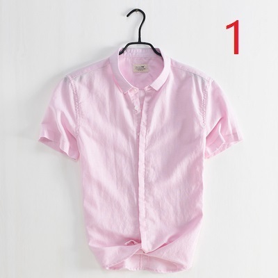 Soft fabric linen long-sleeved shirt men's slim solid color youth casual male 220419
Soft fabric linen long-sleeved shirt men's slim solid color youth casual male 220419