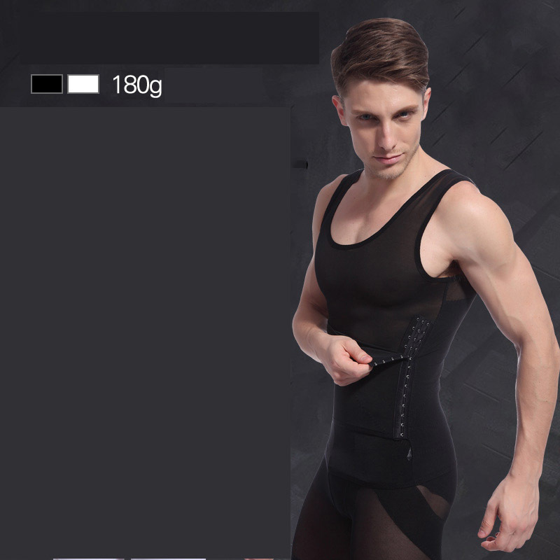 Fashion Autumn Winter Casual Skinny Men's Garment Crush Belly In Waist Corset Shape Underwear Tight Beer Belly Vest