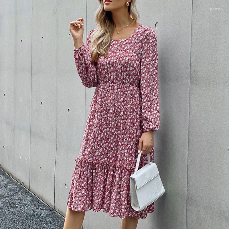 Plus Size Dresses Spring Puff Sleeve Womens Clothing Casual Waist Long-sleeved Dress Fashion Square Collar Elegant Floral Bohemian Jona22, Black
Plus Size Dresses Spring Puff Sleeve Womens Clothing Casual Waist Long-sleeved Dress Fashion Square Collar Elegant Floral Bohemian Jona22, Black
