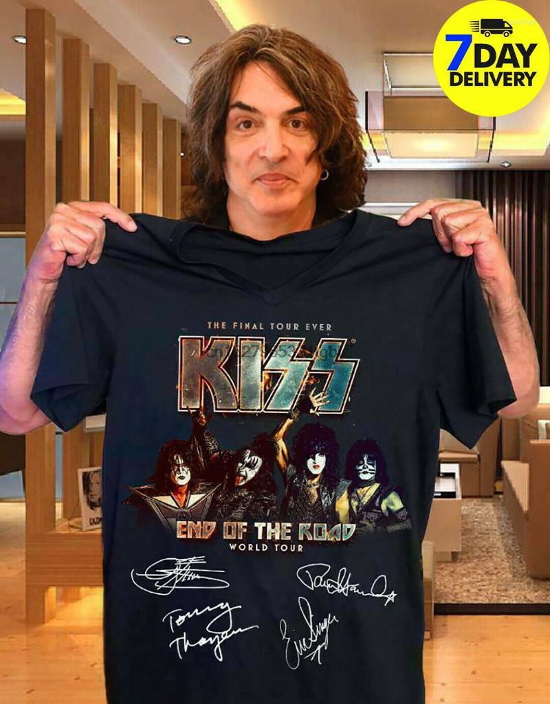 Men's T Shirts Kiss Band R0 End Of The Road World Tour Shirt Size S To 3Xl Men'sMen's, 0306211-red
Men's T Shirts Kiss Band R0 End Of The Road World Tour Shirt Size S To 3Xl Men'sMen's, 0306211-red
