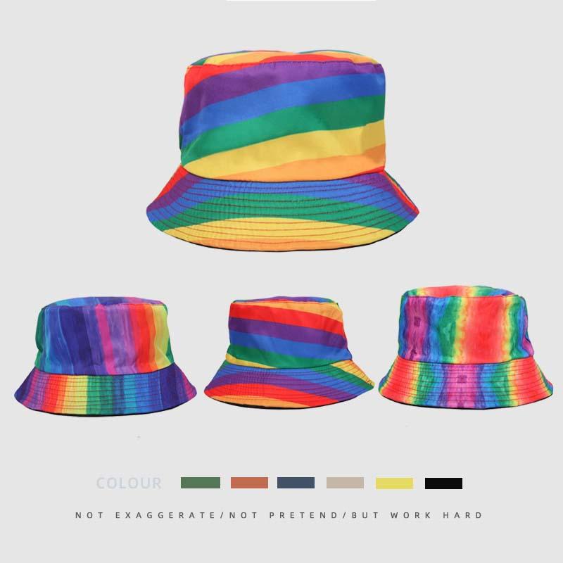 Berets Unisex Bucket Hat Women Rainbow Tie Dye Men Fishing Fisherman Summer Outdoor Sunscreen Beach Hip Hop Panama Cap, A4
Berets Unisex Bucket Hat Women Rainbow Tie Dye Men Fishing Fisherman Summer Outdoor Sunscreen Beach Hip Hop Panama Cap, A4