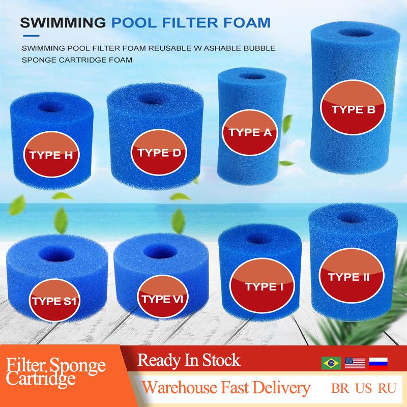 Pool & Accessories Foam Filter For Swimming Reusable Washable H/a/s1/i/ii/vi/ D/vii/b Type Sponge Cartridge Suitable Jetted
Pool & Accessories Foam Filter For Swimming Reusable Washable H/a/s1/i/ii/vi/ D/vii/b Type Sponge Cartridge Suitable Jetted